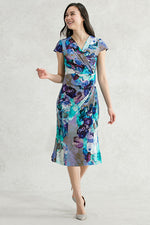 Water Flower Gather Dress