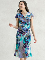 Water Flower Gather Dress