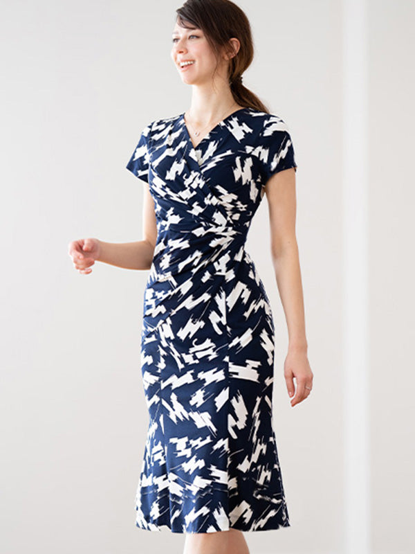Hidden Cat Gather Dress
