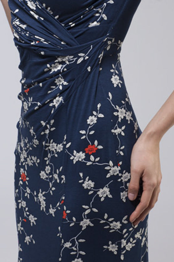 Ai Michelle Midi Gather Dress