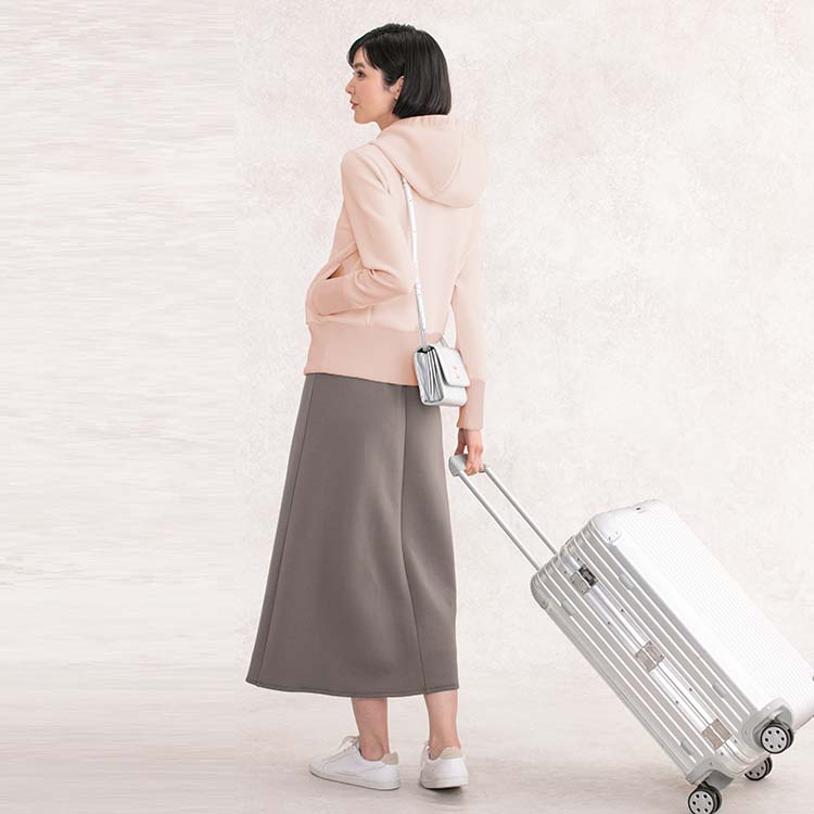 甘いピンクを添えて<br>大人の女子旅へ