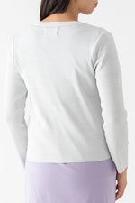 Lame Crew-neck Cardigan