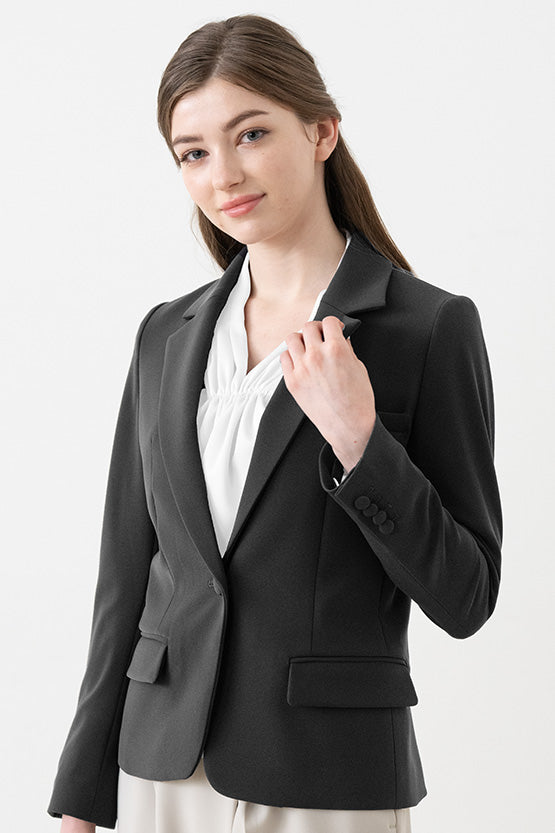 All-Season Material:Smart Stretch Tailored Jacket