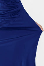 Ice Jersey Gathered Dress