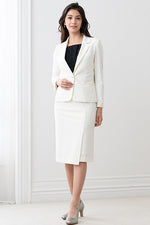 【ストレッチジャカード】ジオ ラップ風スカート