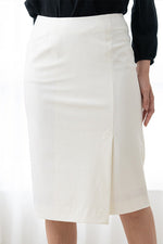 【ストレッチジャカード】ジオ ラップ風スカート