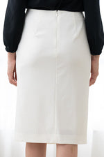 【ストレッチジャカード】ジオ ラップ風スカート