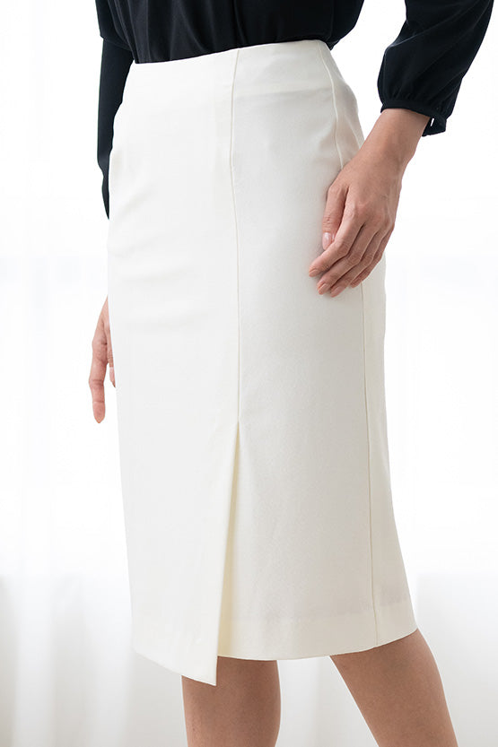 【ストレッチジャカード】ジオ ラップ風スカート