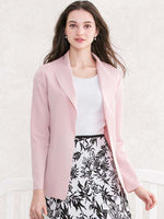 ピーチピンク ショールカラーカーディガン