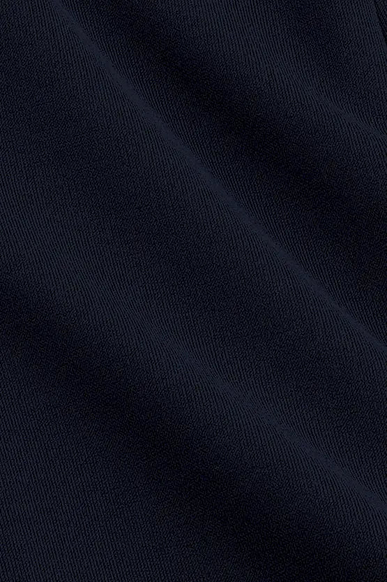 Reproduction / Double Jersey:Navy Mid-Calf A-Line Skirt