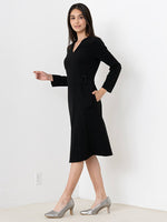 Black Belted Dress