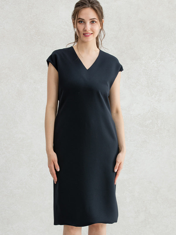 【Set-up】Navy Biz Sack Dress
