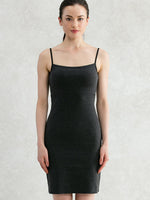【Padded】Charcoal Gray Shape-supporting Underdress