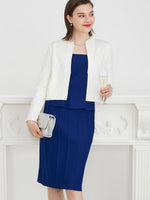 Washable Knit: Tacking Knit Dress