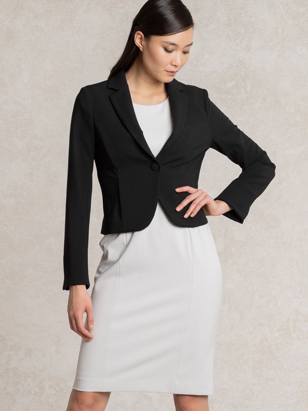 Black Short Tailored Jacket