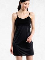 Black V-neck Camisole Dress