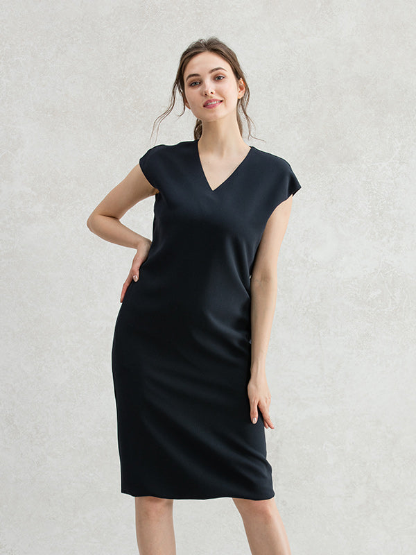 【Set-up】Navy Biz Sack Dress