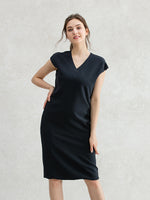 【Set-up】Navy Biz Sack Dress