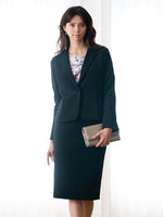 Pink Lavender x Black Décolleté Tuck Dress