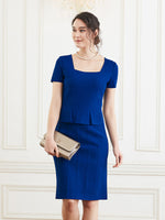 Washable Knit: Tacking Knit Dress