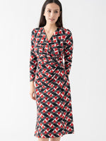 【4way】レッドキツネ ギャザーワンピース