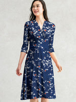 Ai Michelle Midi Cache-coeur Dress
