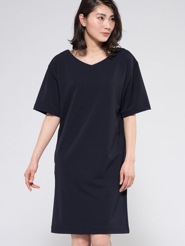 Navy Sack Dress