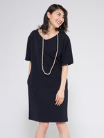 Navy Sack Dress