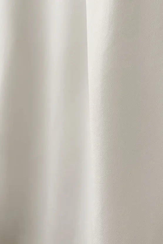 [Stretch Georgette] Front Fly Shirt