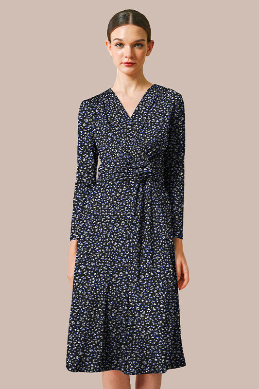 【ストレッチジャージー】ミモリンワンピース