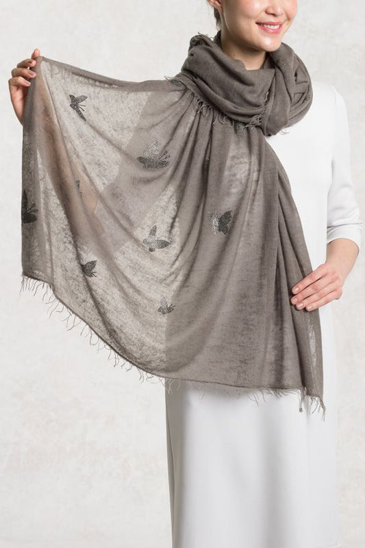 Cashmere Butterfly Scarf