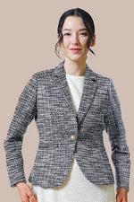 【ラメツイード】テーラードジャケット