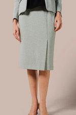 【ダブルジャージー】杢グレー　セットアップスーツ