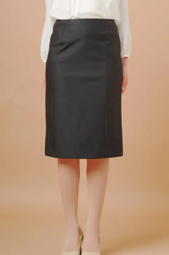 【ストレッチジャカード】バックベントスカート