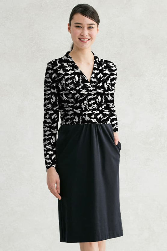 【スマートストレッチ】シェルワンピース