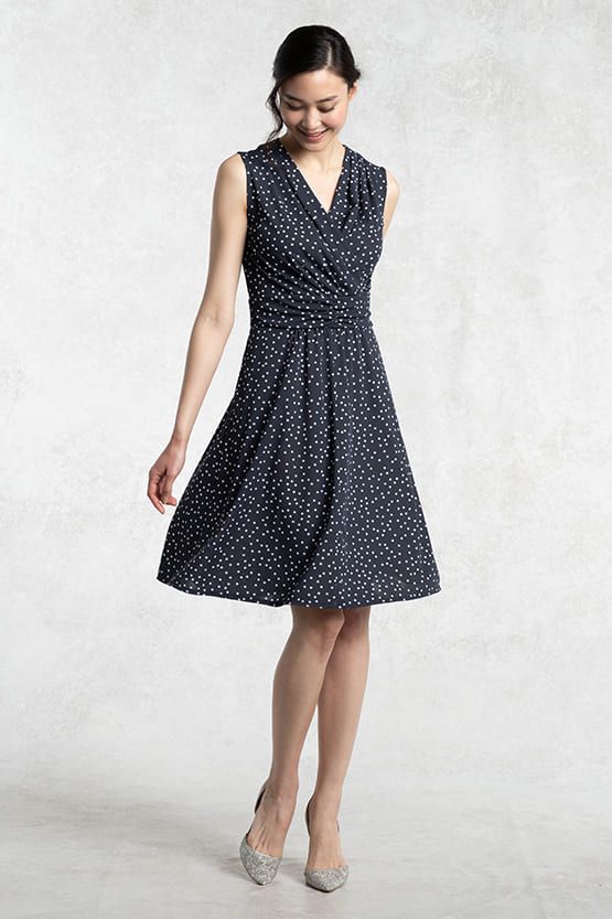 Tiny Dot Marilyn Dress