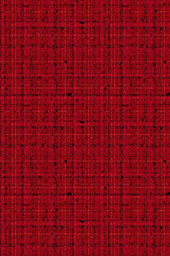 レッドツイードチェック　デイリーワンピース (制電ペチコート付き)