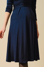 [Fleece lining] Cache-coeur dress (with antistatic petticoat) 