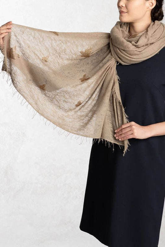Cashmere Butterfly Scarf
