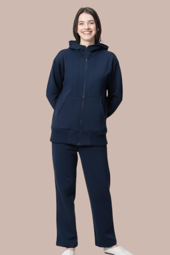 【宇宙素材】ダークネイビー　フライトウェアセットアップ