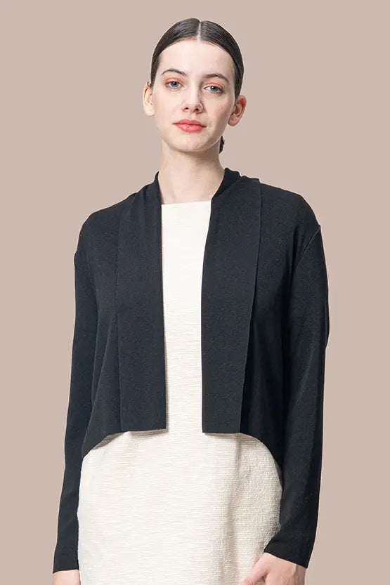 Short cardigan made in Niigata