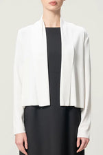 【クールニット】ショートラインカーディガン
