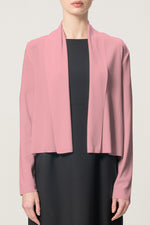 【クールニット】ショートラインカーディガン