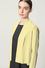 【クールニット】ショートラインカーディガン