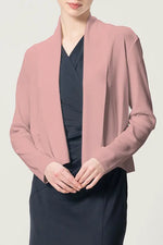 [Soft Touch Knit] Short line cardigan