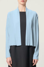 【クールニット】ショートラインカーディガン