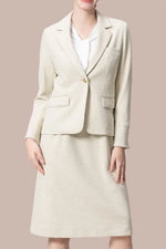 [Lame Jacquard] Ivory Ceremony Set