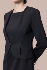 Space Material: Bolero Jacket with Buttons