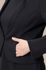 Space Material: Bolero Jacket with Buttons