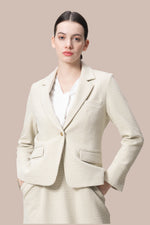 [Lame Jacquard] Ivory Ceremony Set